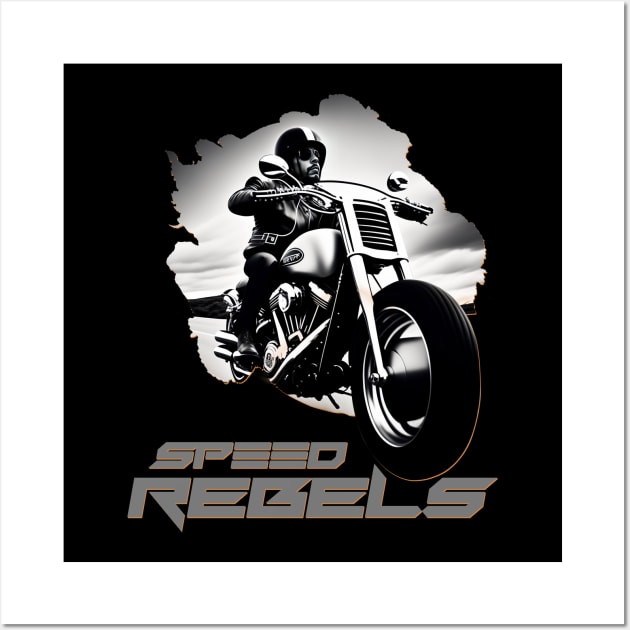 Speed Rebels Wall Art by AK Style Co.